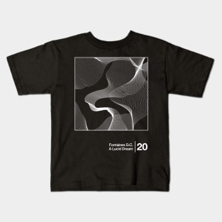 Fontaines D.C. - A Lucid Dream / Minimalist Style Graphic Design Kids T-Shirt